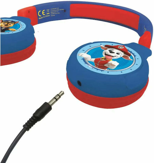 Lexibook Patrouille Безжични Bluetooth Детски On Ear Слушалки Сини