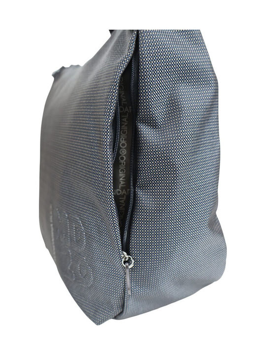 Fabric Women's Shoulder Bag Gray