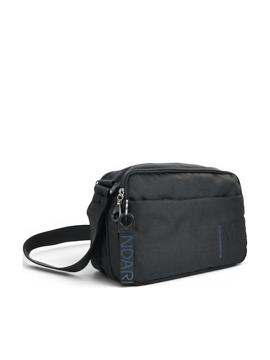 Fabric Women's Shoulder Bag Black