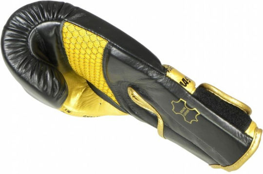 Sport Masters Rbt-Professional 01101-10 Boxing Gloves Leather for Match Black