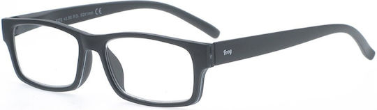 Frog Optical Lesebrillen +3.75 in Schwarz Farbe