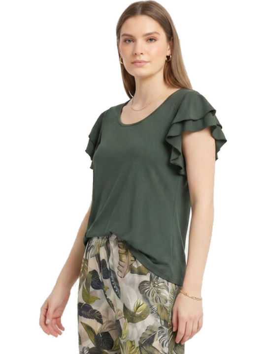 Women's Blouse Khaki
