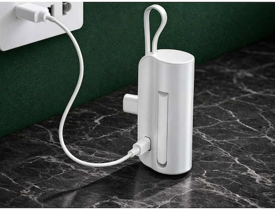 Verk Group 06397_B Power Bank 5000mAh White