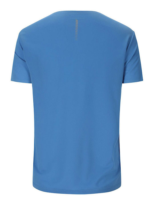 Γυναικείο T-shirt με Διαφάνεια Μπλε