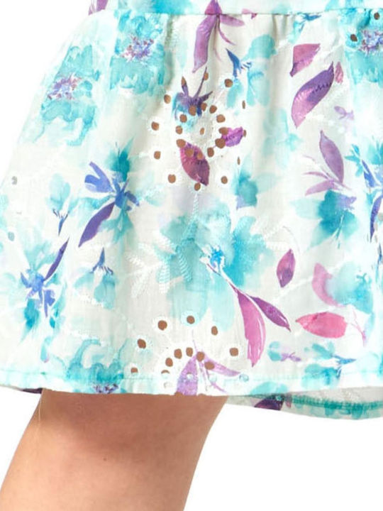 Φόρεμα με Βολάν Petrol