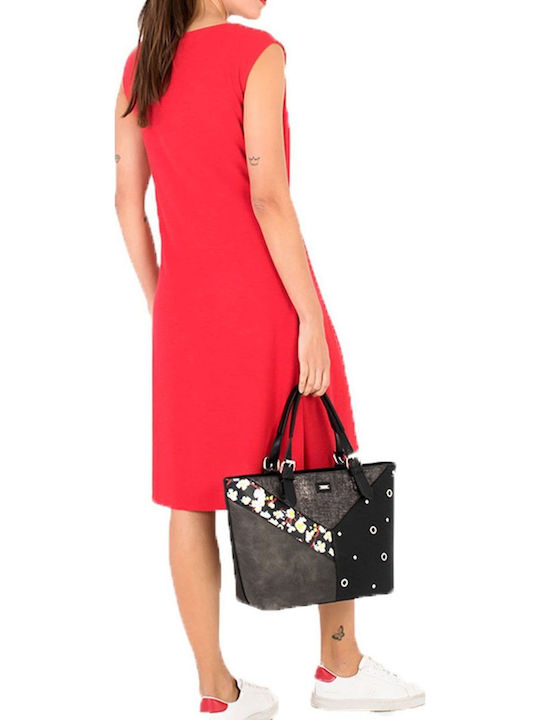 Sommer Damenkleid Rote