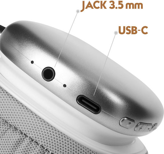 Avizar KASK-BT1635-WH Безжични Bluetooth On Ear Слушалки с 40 Часа Работа Бели