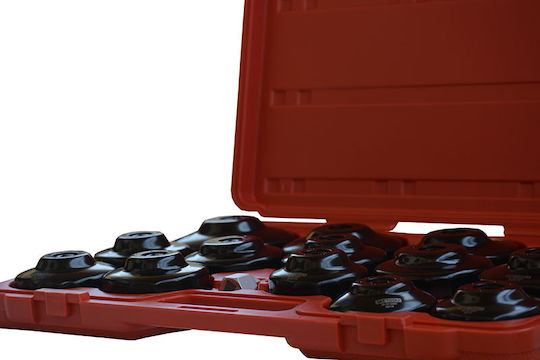 Set Ölfilterschlüssel Tasse 15 Stück SKS Tools 26010007