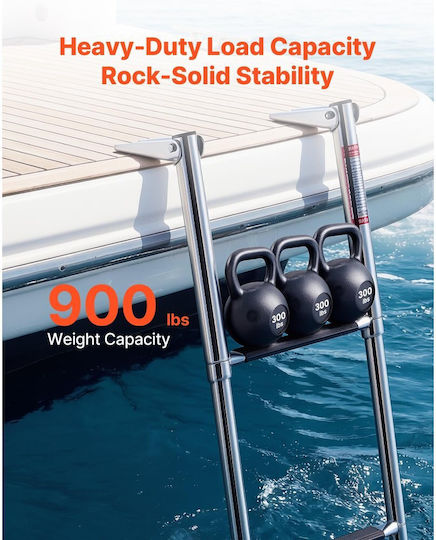 Vevor Boat Ladder with 4 Steps