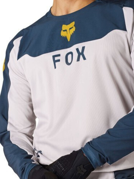 Fox Ranger Мъжка Мотоциклетна Блуза Мотокрос Дълъг Ръкав Бял Цвят