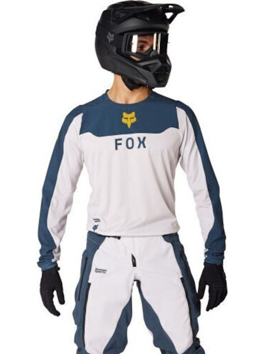Fox Ranger Men's Motocross Long-Sleeved Riding Jersey White Color