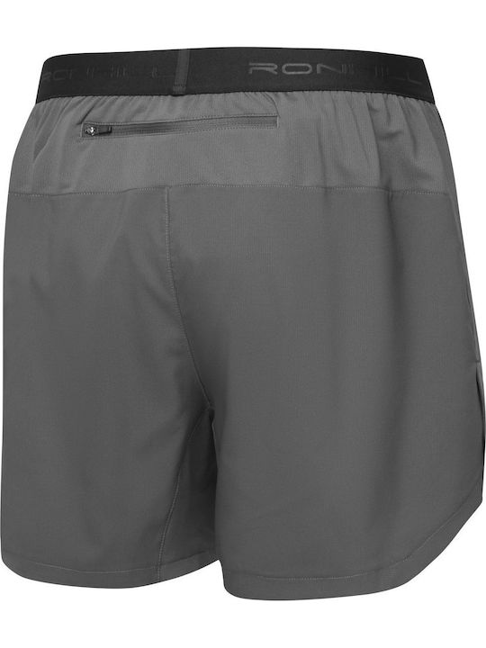Sports Men's Grey Orange Shorts