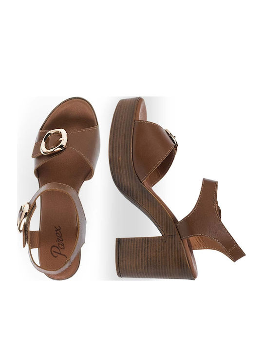 Sandale Din Piele Tabac