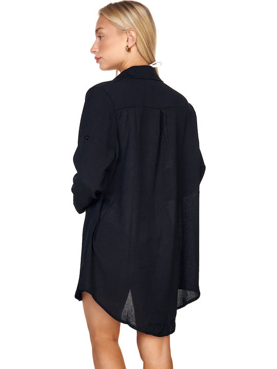 Comfort Damenbademode Kaftan Schwarz Comfort Damenbademode Kaftan Schwarz