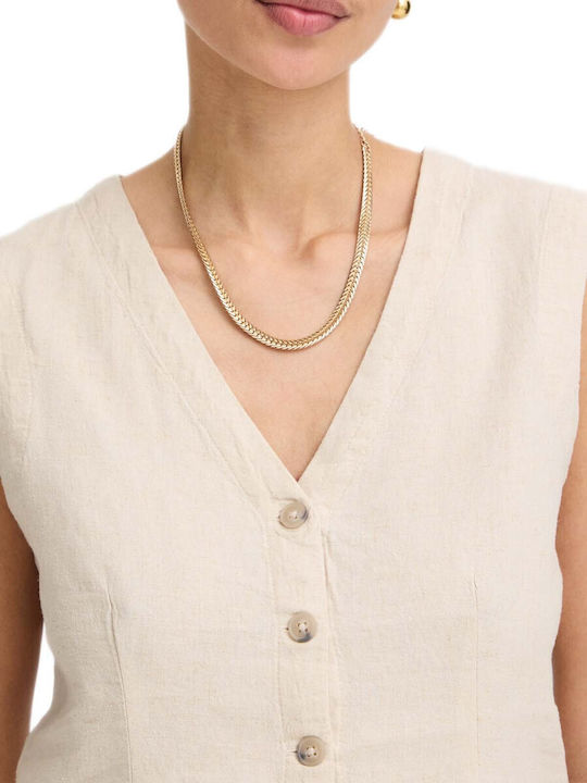 Beige Damenweste