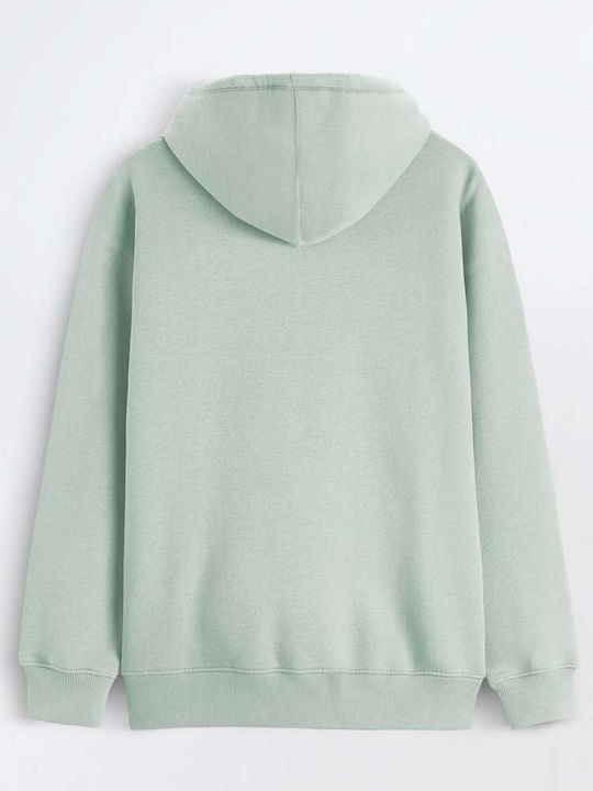 Sweatshirt with Hood Sage H0225S