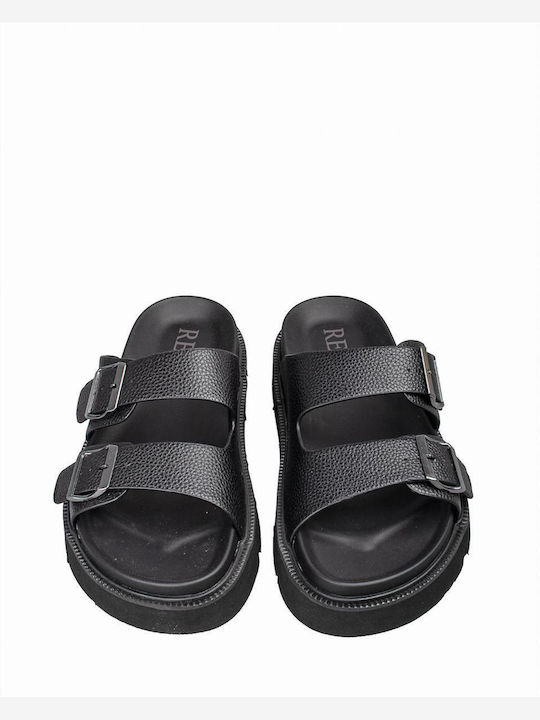 Hallan Men's Sandals In Black Colour