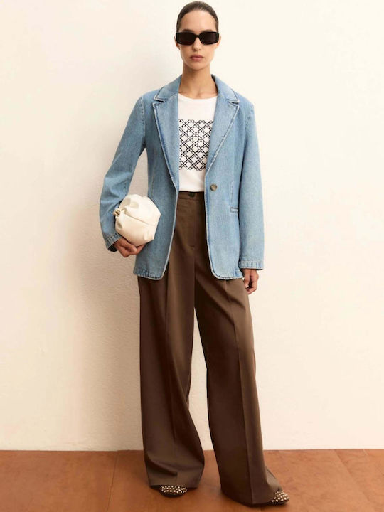Marella Women's Blue Blazer