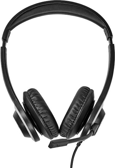 Nedis CHSTU310BK Ενσύρματα Over Ear Ακουστικά Μαύρα