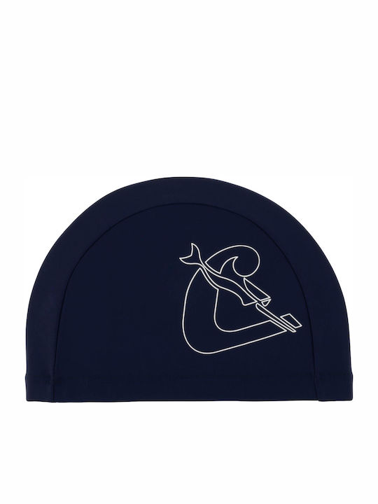 Cressi Tago Swim Cap Spandex Blue White Ncc
