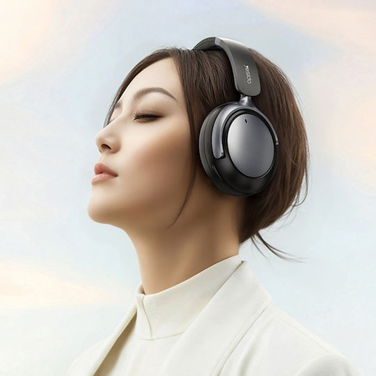 Yesido Безжични / Жични Over Ear Слушалки с 60 Часа Работа Черни