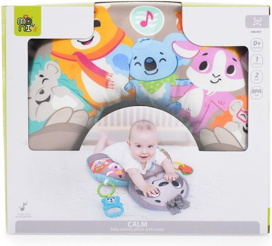 Moni Βρεφικό Παιχνίδι Tummy Time από Ύφασμα με Μουσική για Νεογέννητα