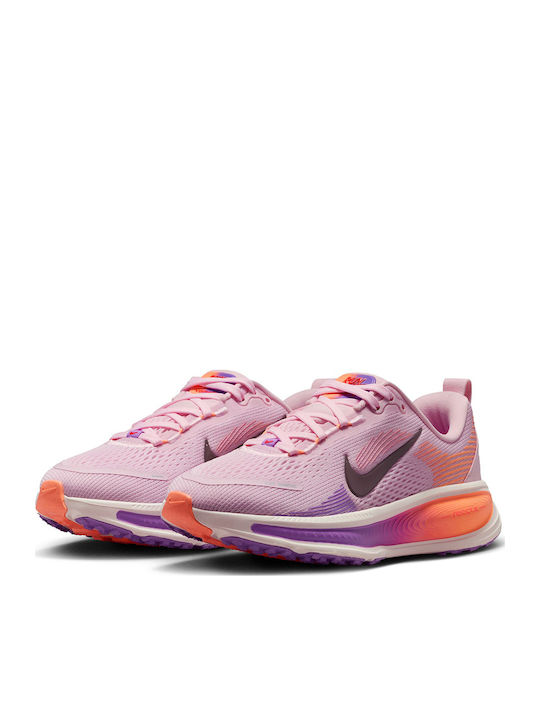 Vomero 18 Kids Sports Shoes Running with Laces Pink