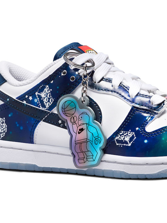 Dunk Low Παιδικά Sneakers Λευκά