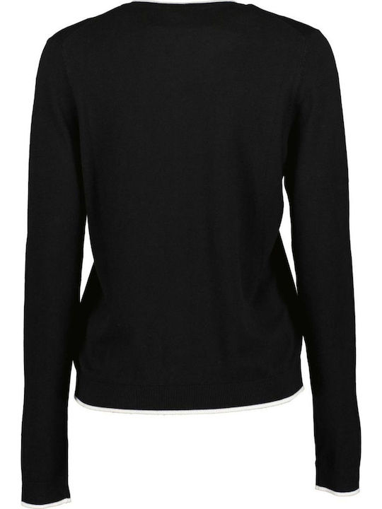 Women's Cardigan Black And White