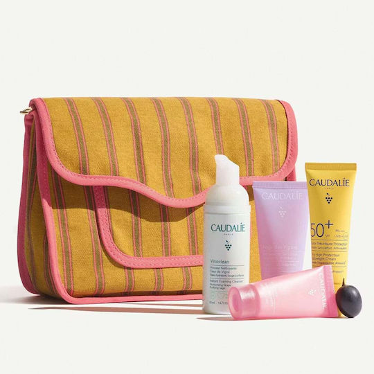 Caudalie Summer Essentials Pouch x Maria de la Orden Travel Set 5τμχ
