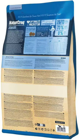 Happy Dog Naturcroq 15kg Dry Food for Dogs with Tuna, Poultry, Beef and Liver