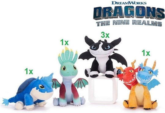 Plüsch Wie man seinen Drachen Plowhorn 25cm trainiert