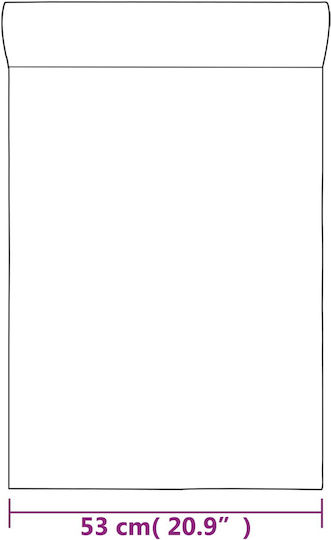 Fabric White Wall Wallpaper 1000x53cm