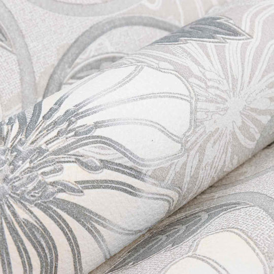 Tapet De Perete Din Material Textil Gri 1000x53cm