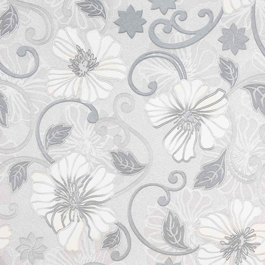 Tapet De Perete Din Material Textil Gri 1000x53cm