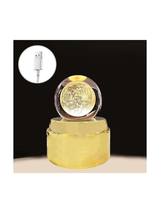 Διακοσμητικό Φωτιστικό LED Crystal Ball