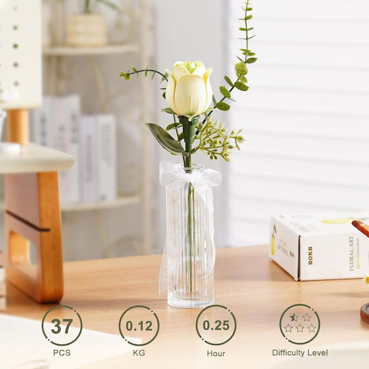 Rokr Cuburi De Construit Green Rose Pentru 14+ Ani 37 Bucăți