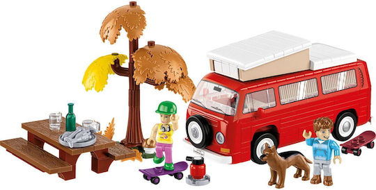 Cobi Building Blocks Volkswagen T2a Camper Van for 7+ Years 272 Pieces