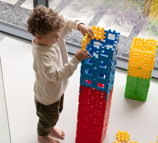 Marioinex Building Blocks Construction Blocks Waffles For 2+ Years 170 Pieces