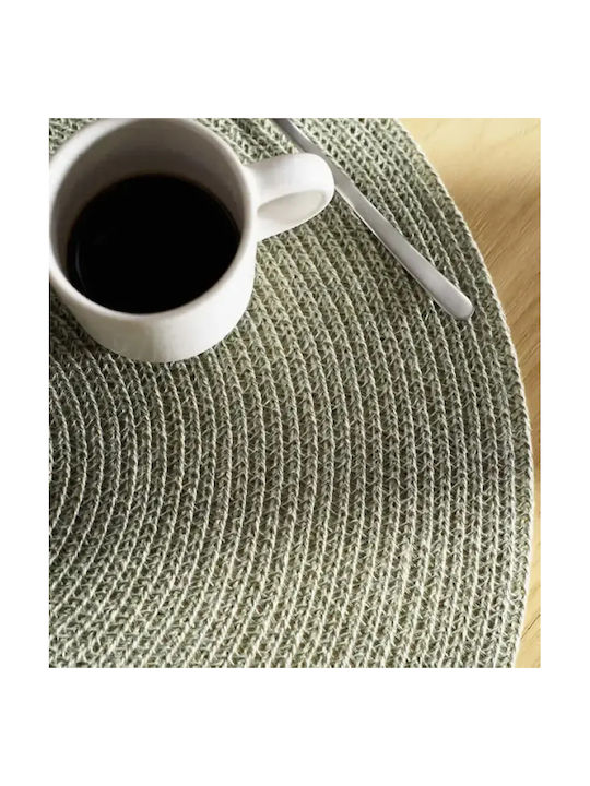 Gofis Home Σουπλά Στρογγυλό Πλαστικό Πράσινο 38cm Gofis Home Σουπλά Στρογγυλό Πλαστικό Πράσινο 38cm