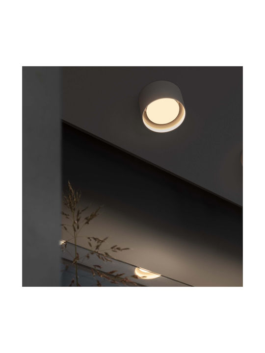 Ideal Lux Single LED Spot in Silver Color