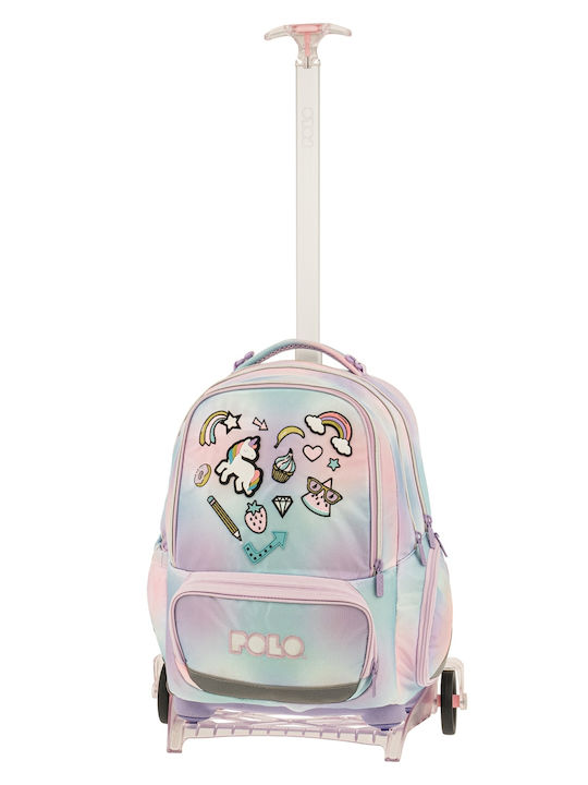 Polo Schulranzen Trolley Grundschule Rosa 25lt 31 x 18 x 44cm Jahr 2026