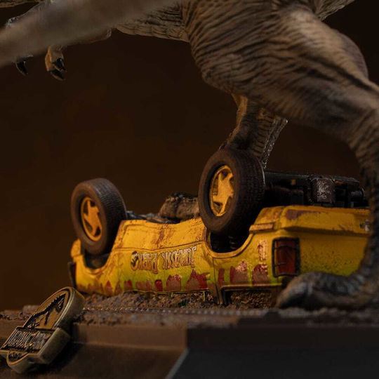 Iron Studios Jurassic Park Icons T-Rex Attack Collectible Figure 15cm