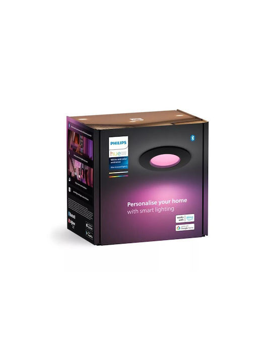 Philips Hue Wca Slim Deckenstrahler Schwarz