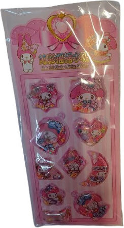 Стикери За Детска Стая Water Stickers Little Pink Melody Алузидитса 3D