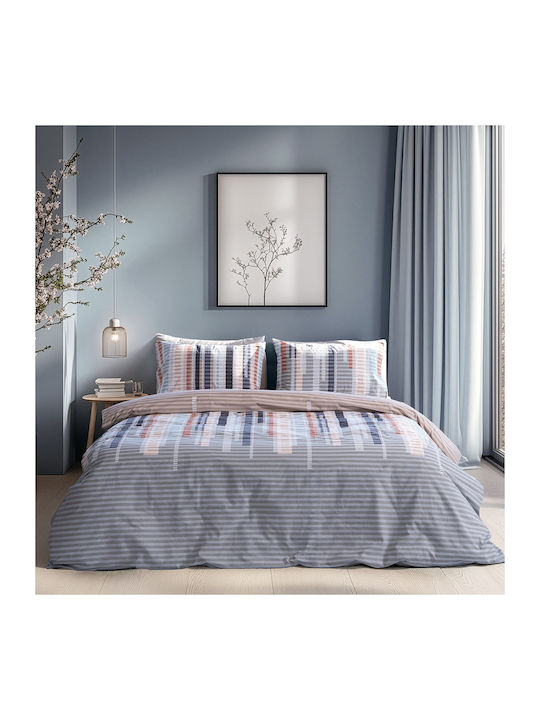 Beauty Home Σετ Πάπλωμα Μονό 160x230εκ. Αrt 12572 Μπεζ 2τμχ