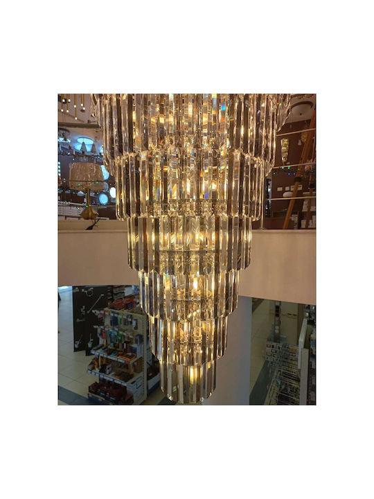 Elmark Chandelier with Crystals Transparent 955BLESSY44