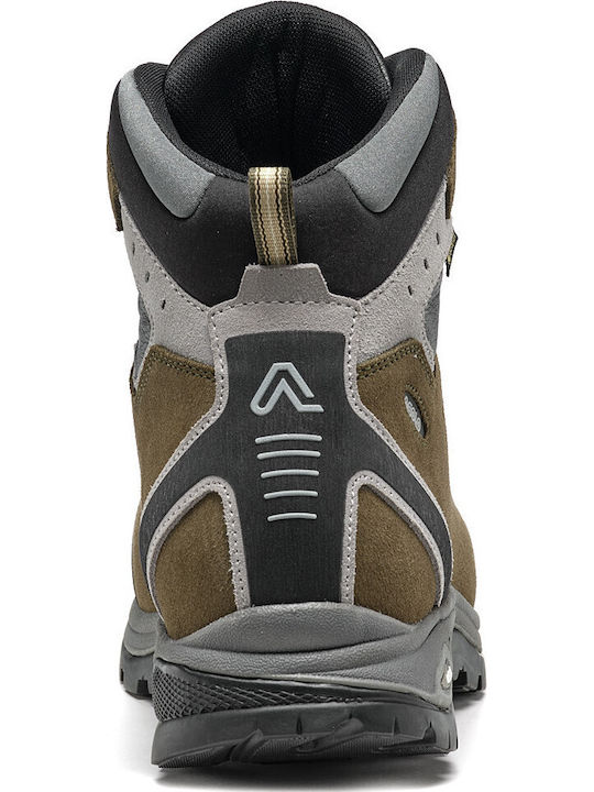 Asolo Greenwood Evo Gv Mm Ανδρικά Ορειβατικά Παπούτσια Αδιάβροχα με Μεμβράνη Gore-Tex Καφέ
