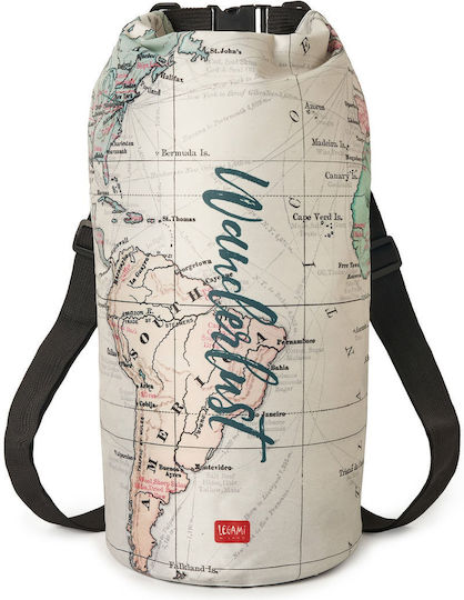 Legami Milano Dry Bag Travel Waterproof Bag Shoulder Bag Beige