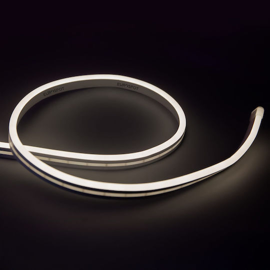 Eurospot Αδιάβροχη Ταινία LED 24V Θερμό Λευκό Φως 5m Neon Flex